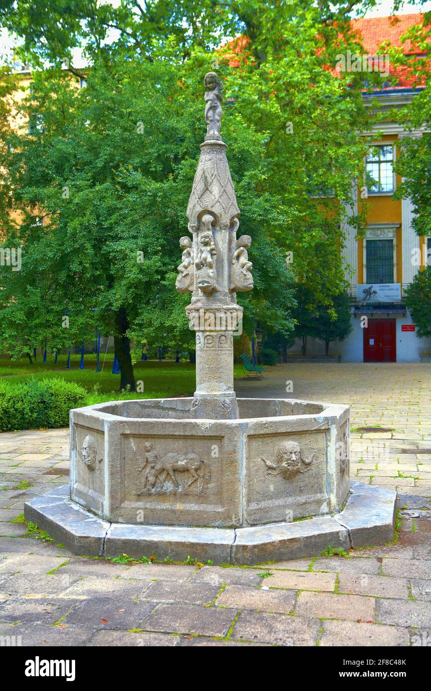 Poland, Poznan, mason lodge, Great Poland voivodeship. Stock Photo