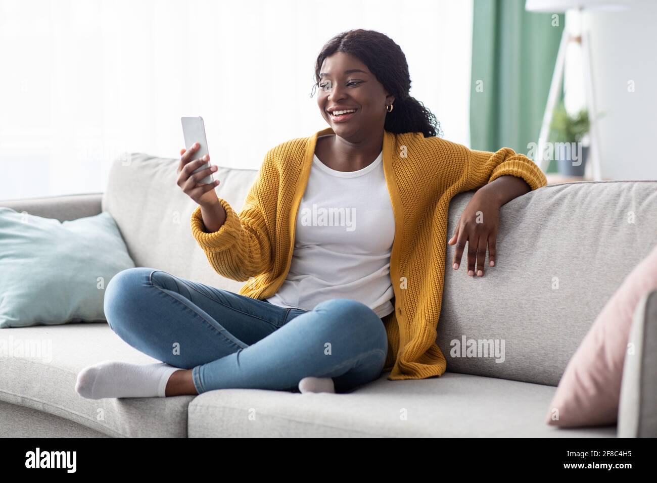 Positive black family using hi-res stock photography and images - Alamy