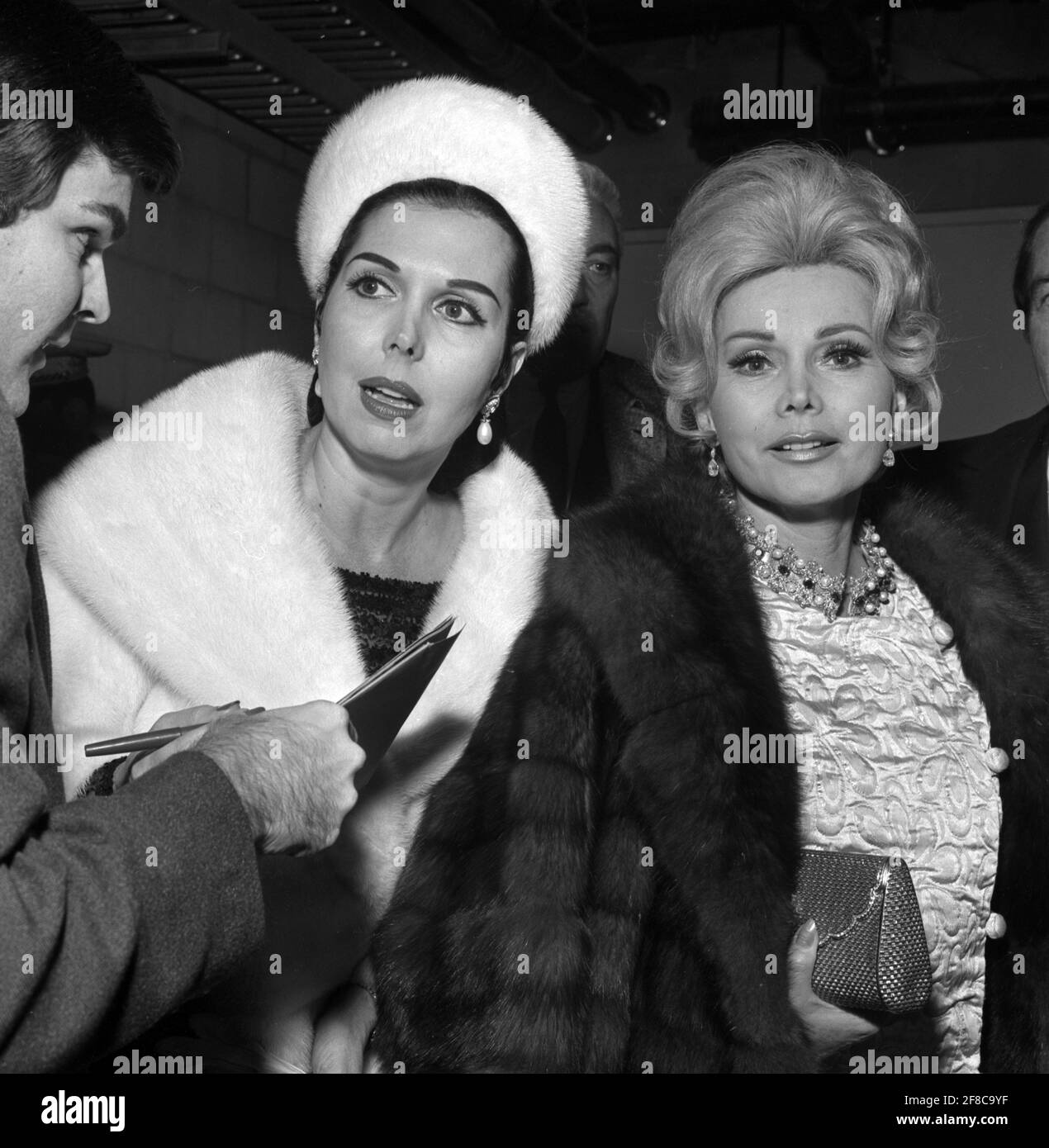 Ann Miller and Zsa Zsa Gabor Circa 1970's Credit: Ralph Dominguez/MediaPunch Stock Photo