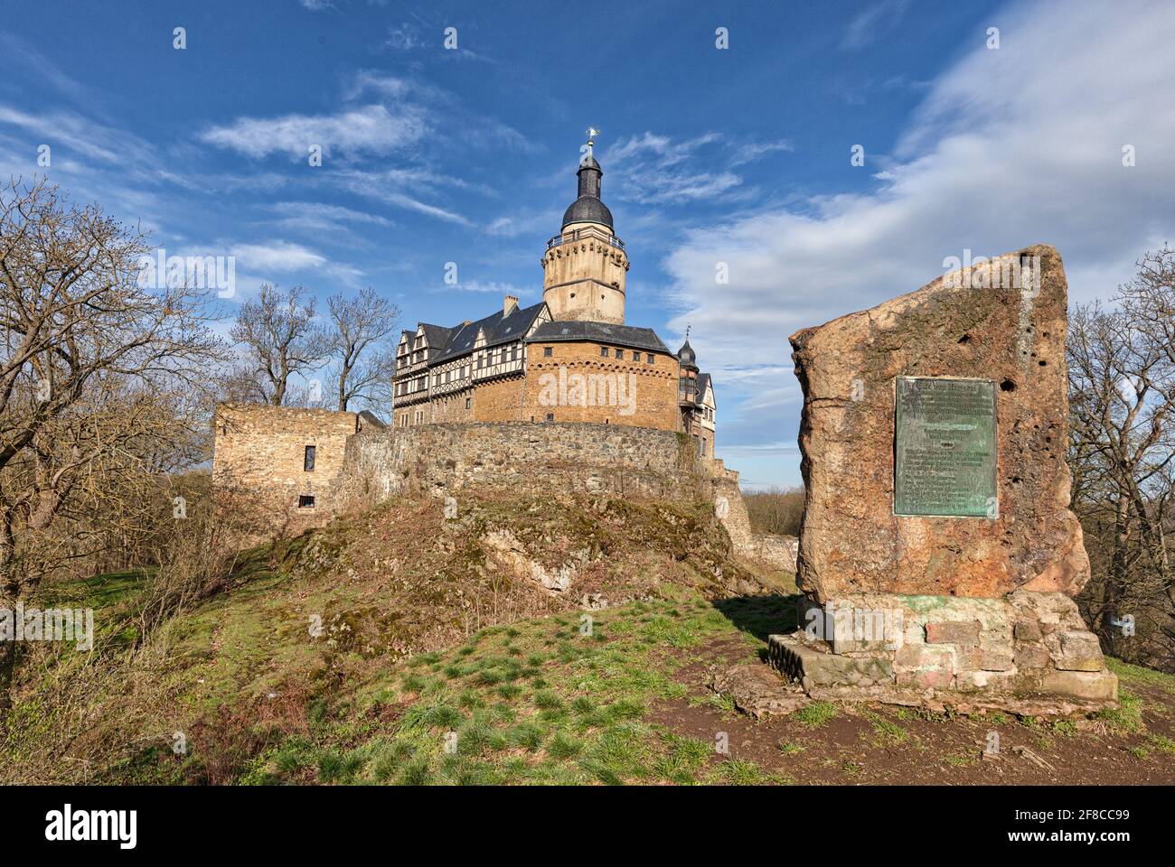 Burg Falkenstein im Harz Stock Photo - Alamy