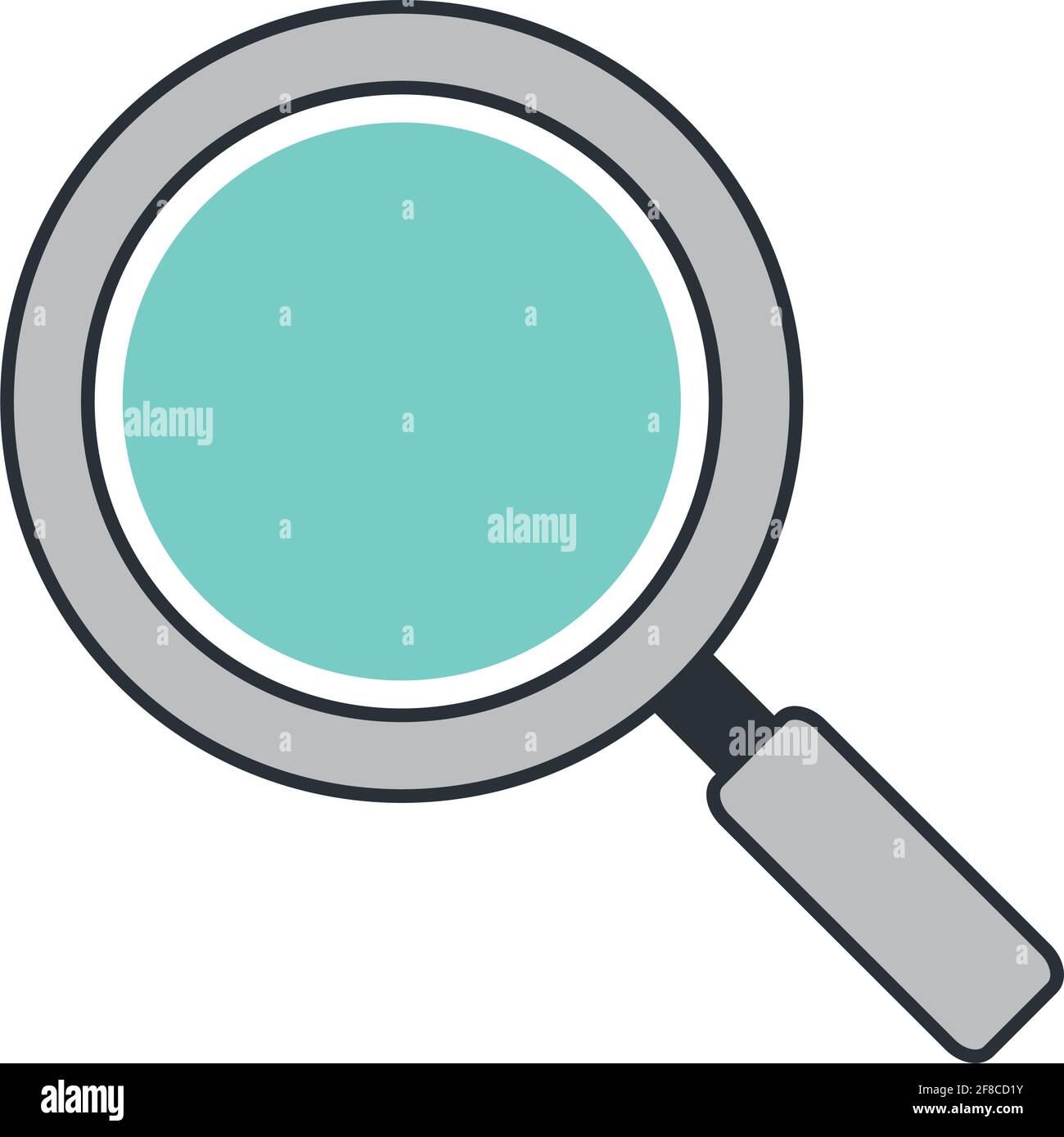 magnifying glass icon Stock Vector Image & Art - Alamy