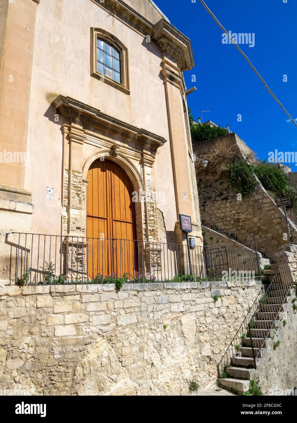 The small Chiesa di Santa Petronilla in Ragusa Ibla Stock Photo Alamy