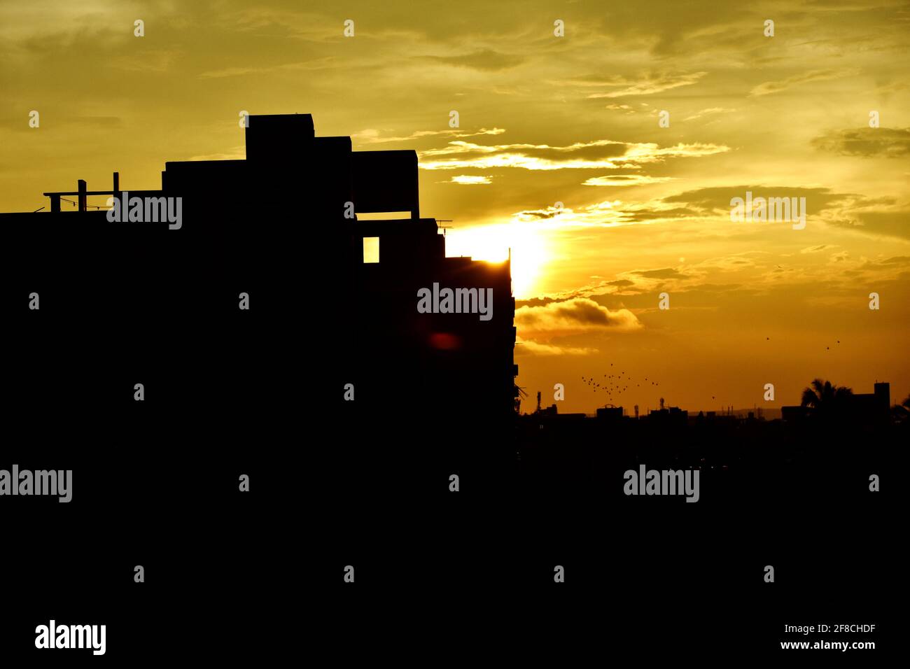 Beauty of Rising sun Stock Photo - Alamy