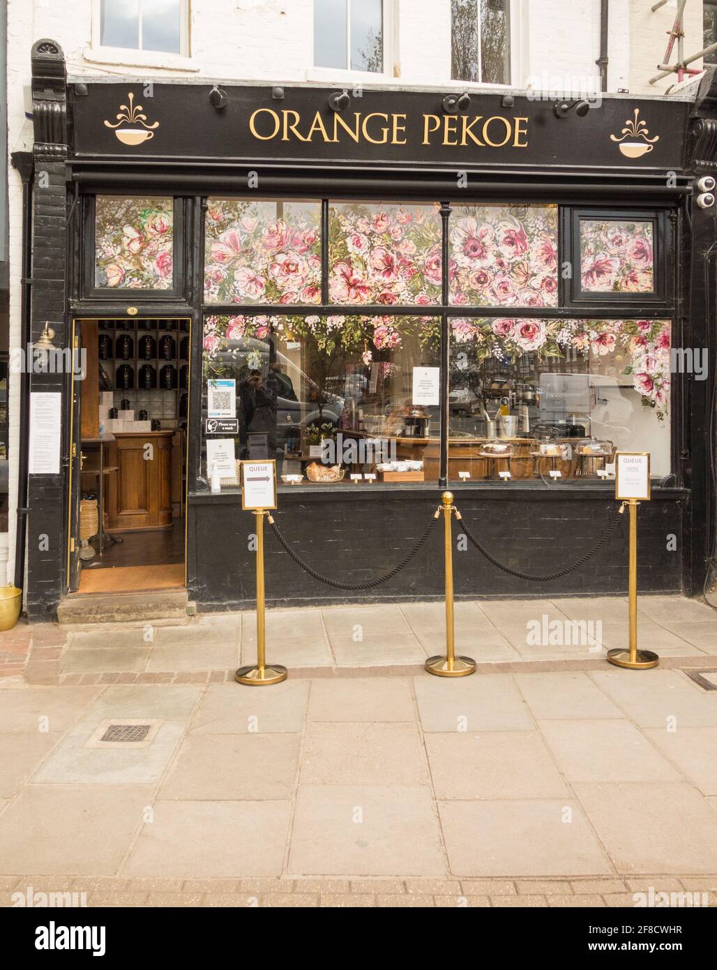 Orange Pekoe Cafe and Tea Rooms, White Hart Lane, Barnes, London, SW13