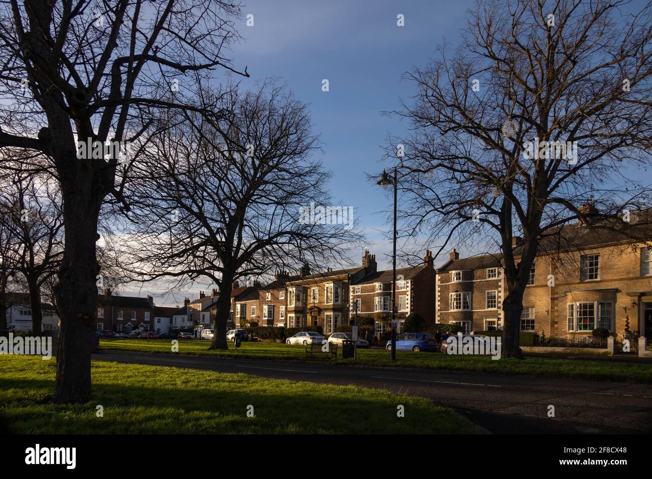 West Green Stokesley, December, North Yorkshire Stock Photo Alamy