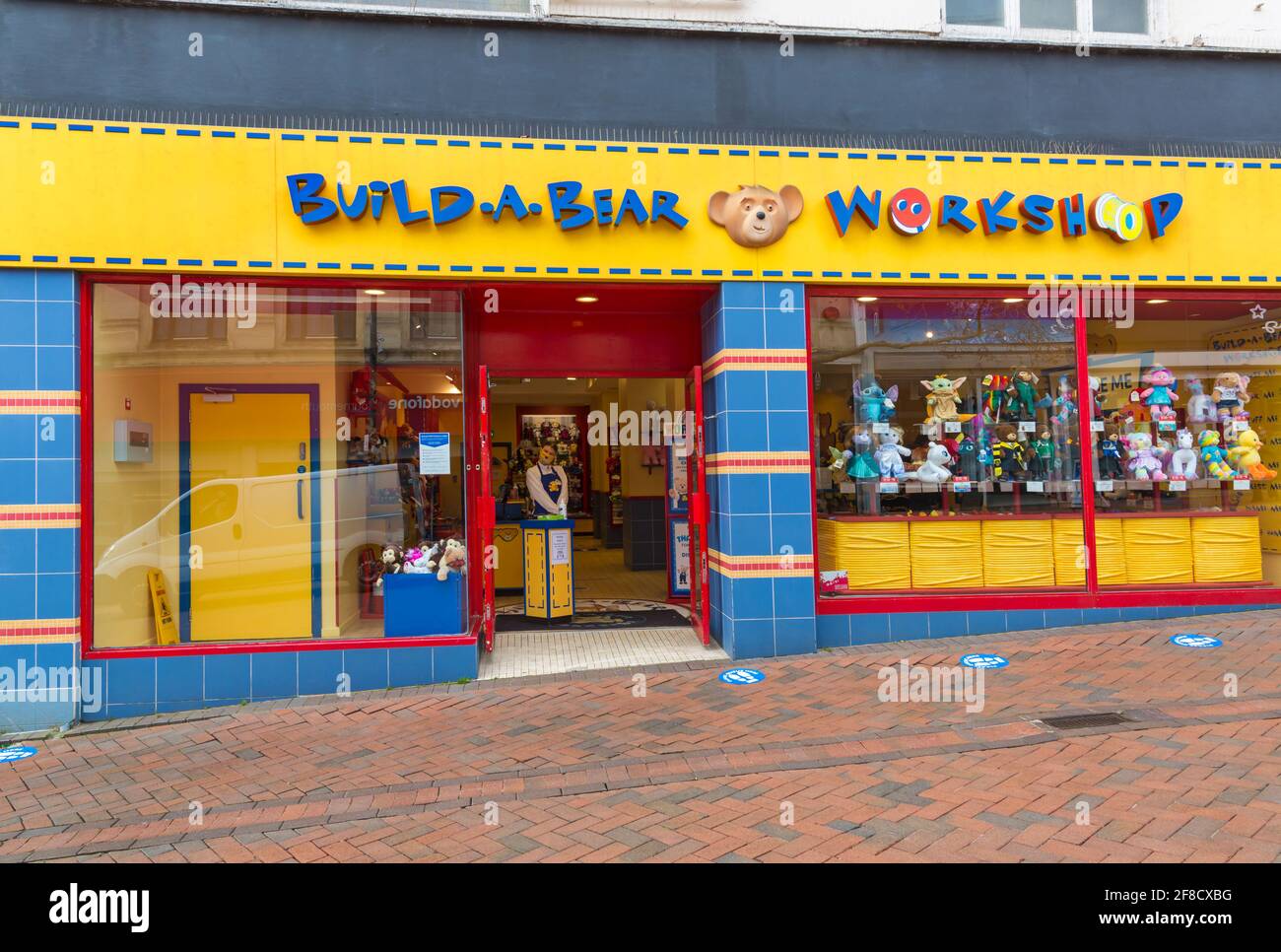 Build-A-Bear Workshop shop reopens as Covid-19 lockdown restrictions ease, Bournemouth, Dorset UK in April Stock Photo