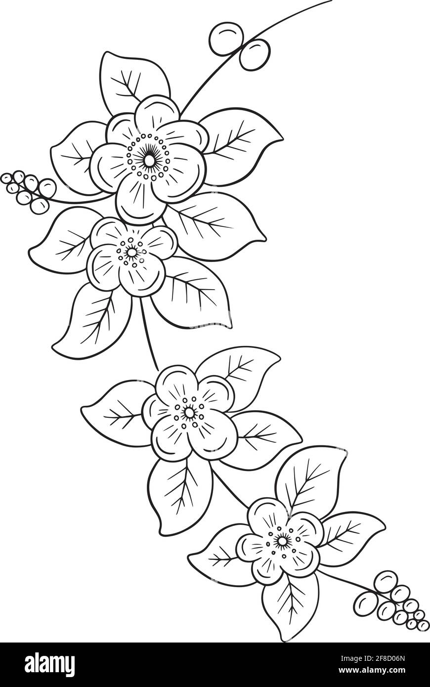 Simple Floral Vector Designs