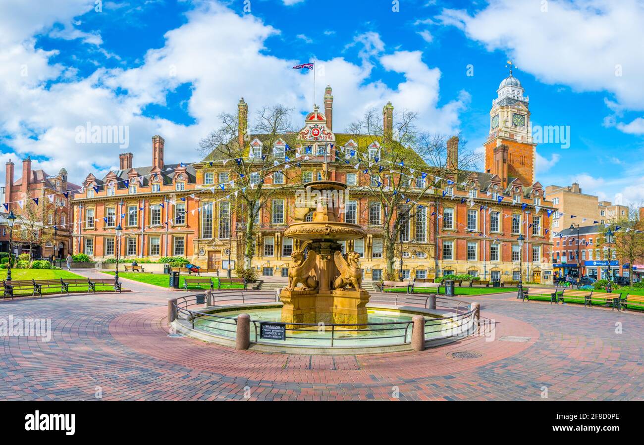 Clock tower leicester town hall hires stock photography and images Alamy