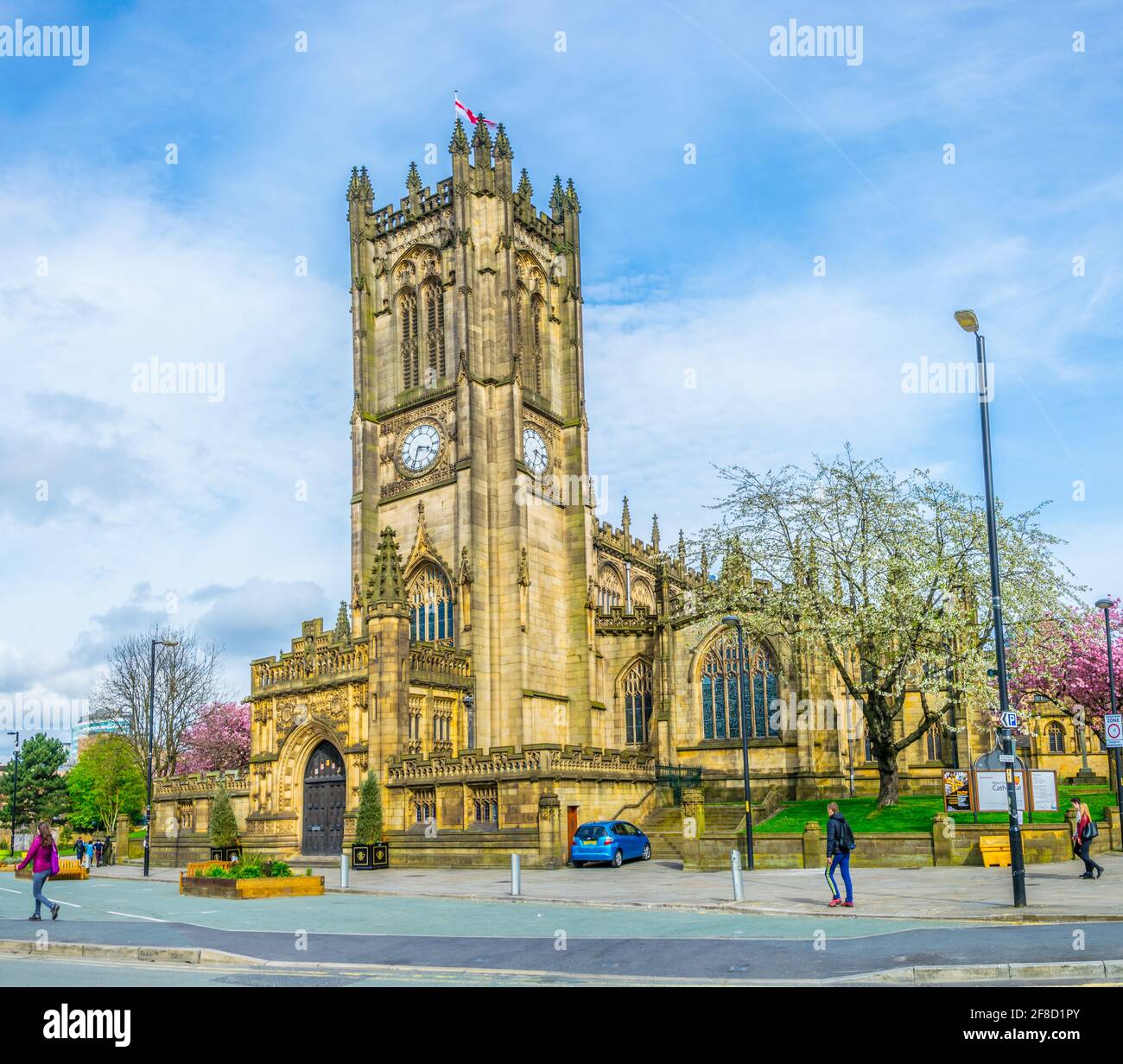 Manchester Cathedral, England Stock Photo Alamy