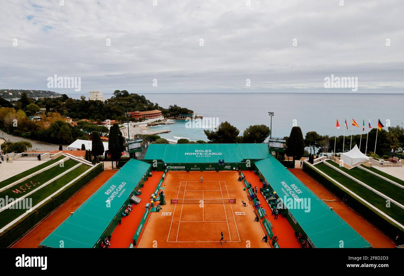 Tennis - ATP Masters 1000 - Monte Carlo Masters - Monte-Carlo Country Club,  Roquebrune-Cap-Martin, France - April 13, 2021 General view inside the  stadium REUTERS/Eric Gaillard Stock Photo - Alamy