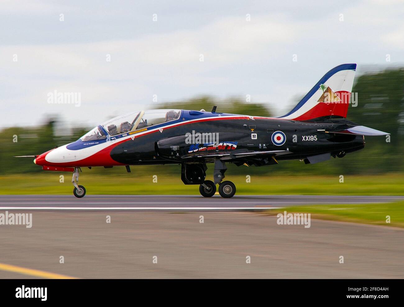 Royal Air Force display BAe Systems Hawk T1 in special paint scheme ...