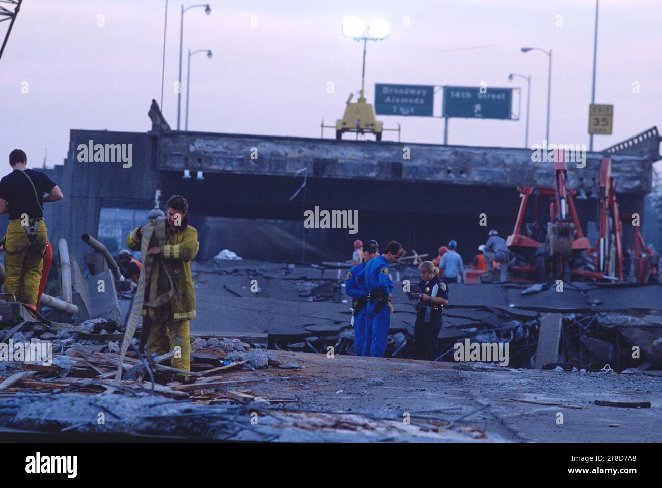 1989 san francisco earthquake hi-res stock photography and images - Alamy