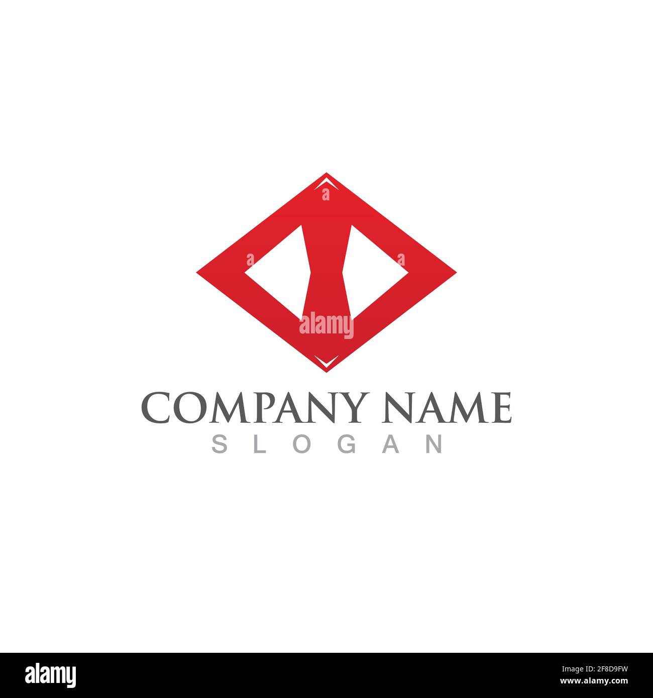 company logo with red pyramid