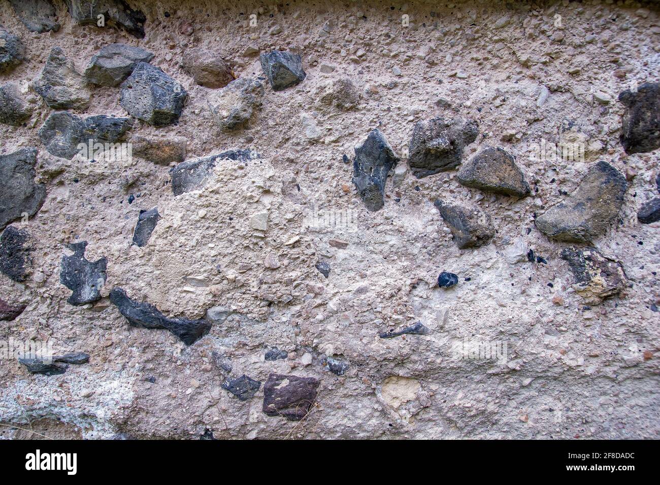 Bunch of Sharp Pebbles Stone Scattered on the Ground Stock Photo - Image of  brickwork, asphalt: 265599806