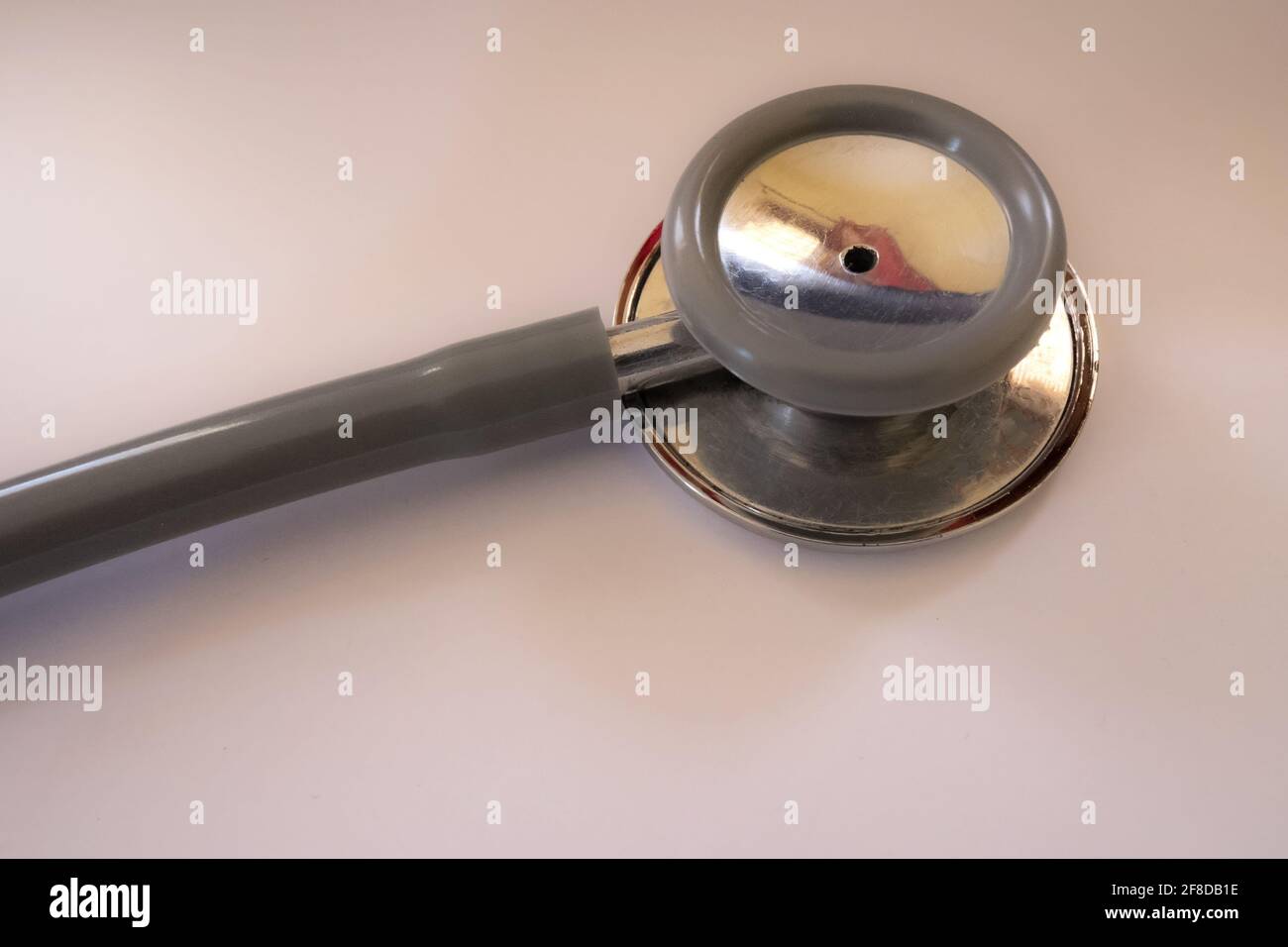Close up shot of stethoscope isolated on white background Stock Photo ...