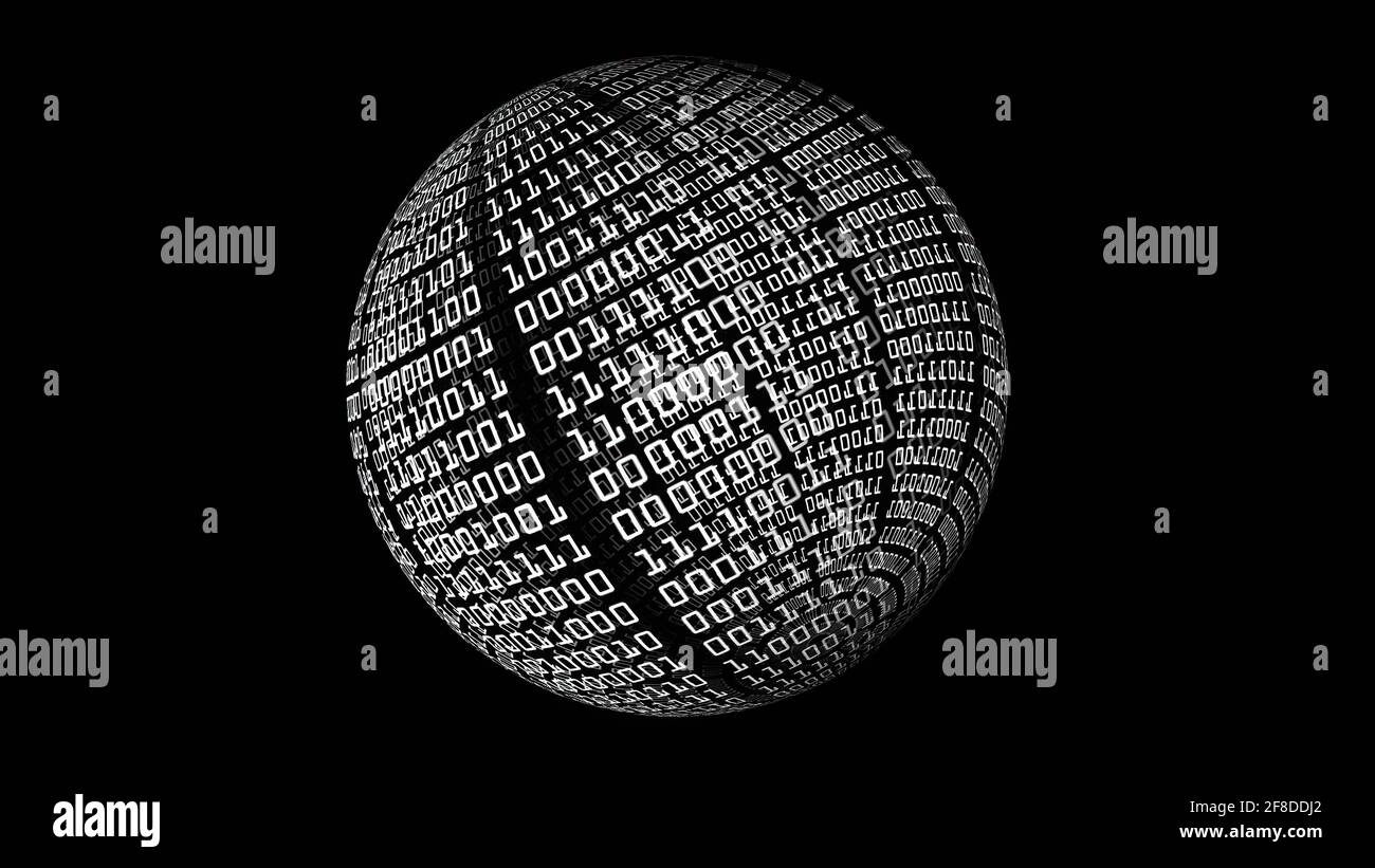 Tech globe spinning hi-res stock photography and images - Alamy