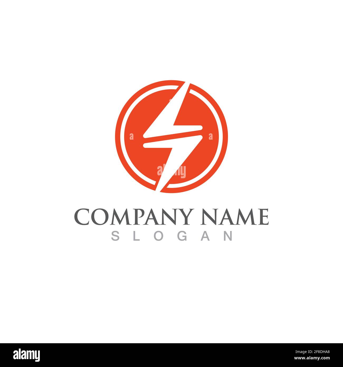Thunderbolt logo and symbol vector Stock Vector Image & Art - Alamy