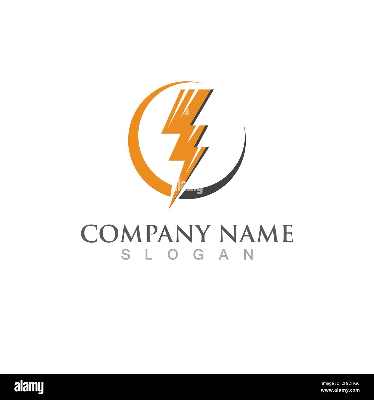 Thunderbolt logo and symbol vector Stock Vector Image & Art - Alamy