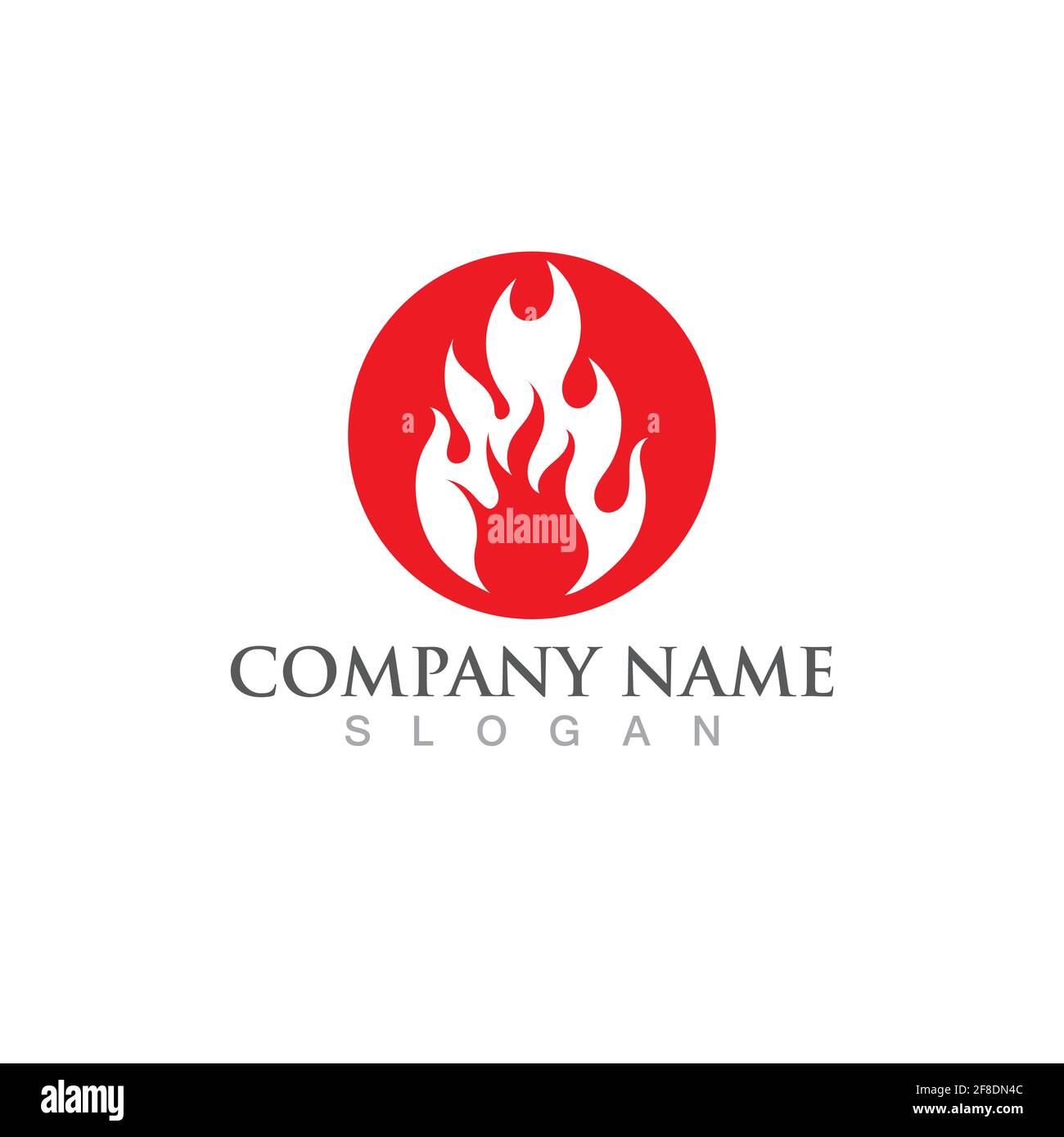 Fire flame vector illustration design template Stock Vector Image & Art ...