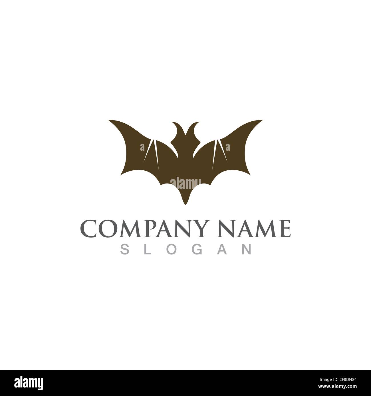 bat vector icon logo template illustration design Stock Vector Image ...