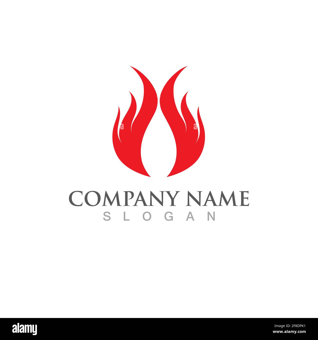 Fire flame vector illustration design template Stock Vector Image & Art ...