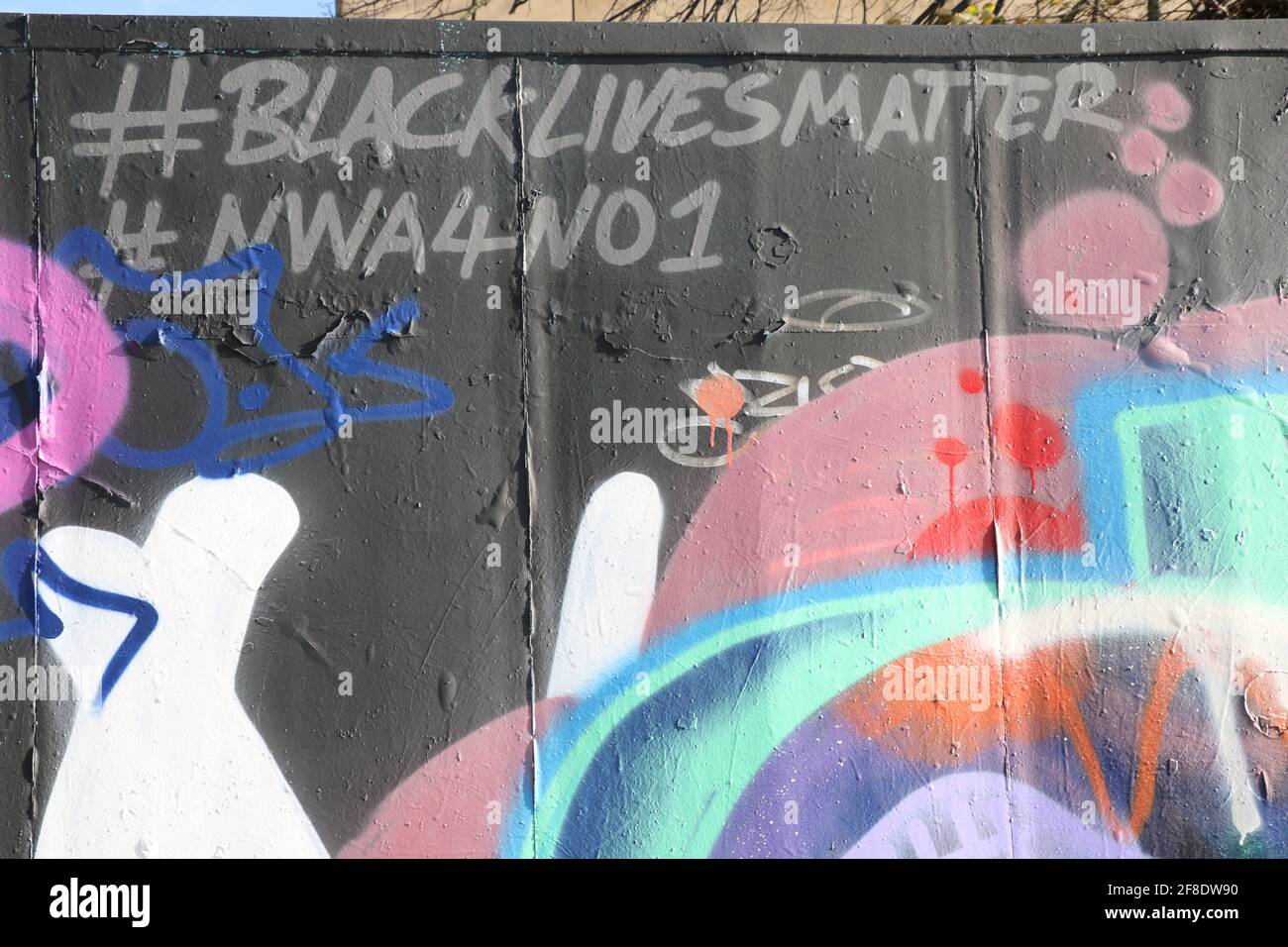 Black Lives Matter Graffiti Stock Photo Alamy