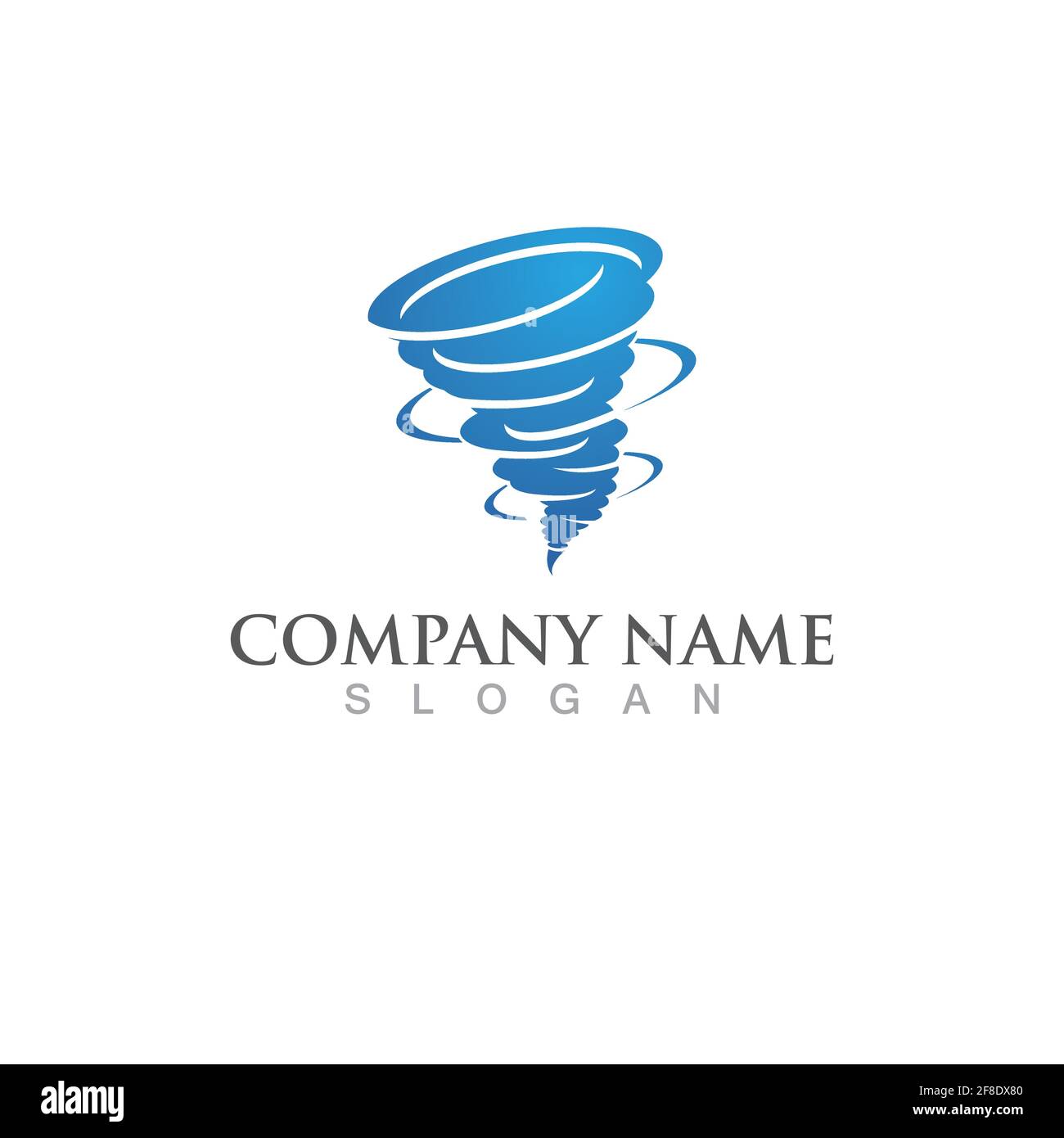 Tornado logo and symbol icon vector Stock Vector