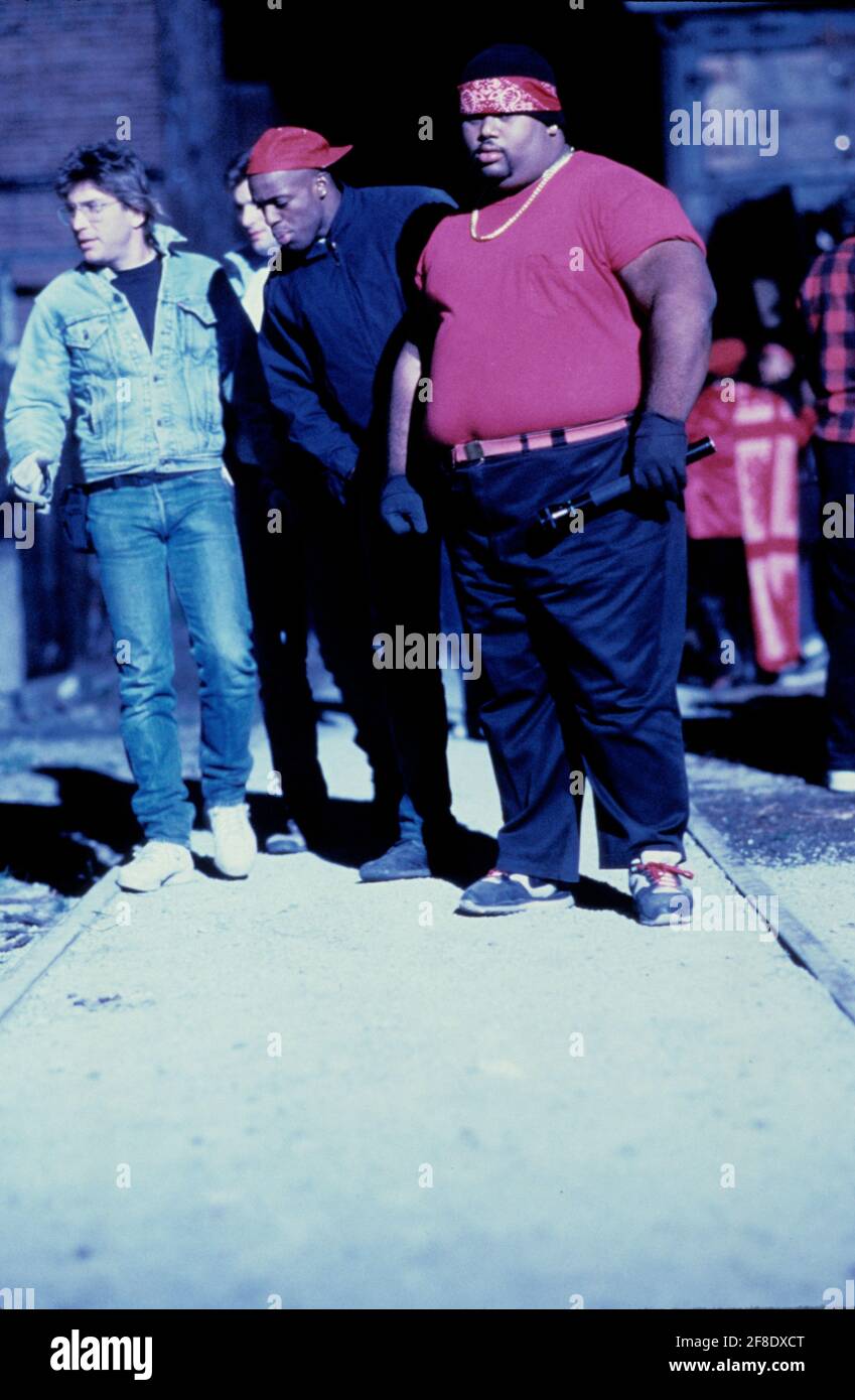 Los Angeles ,California,Gangs in Downtown L.A.,Cinematic feel Stock