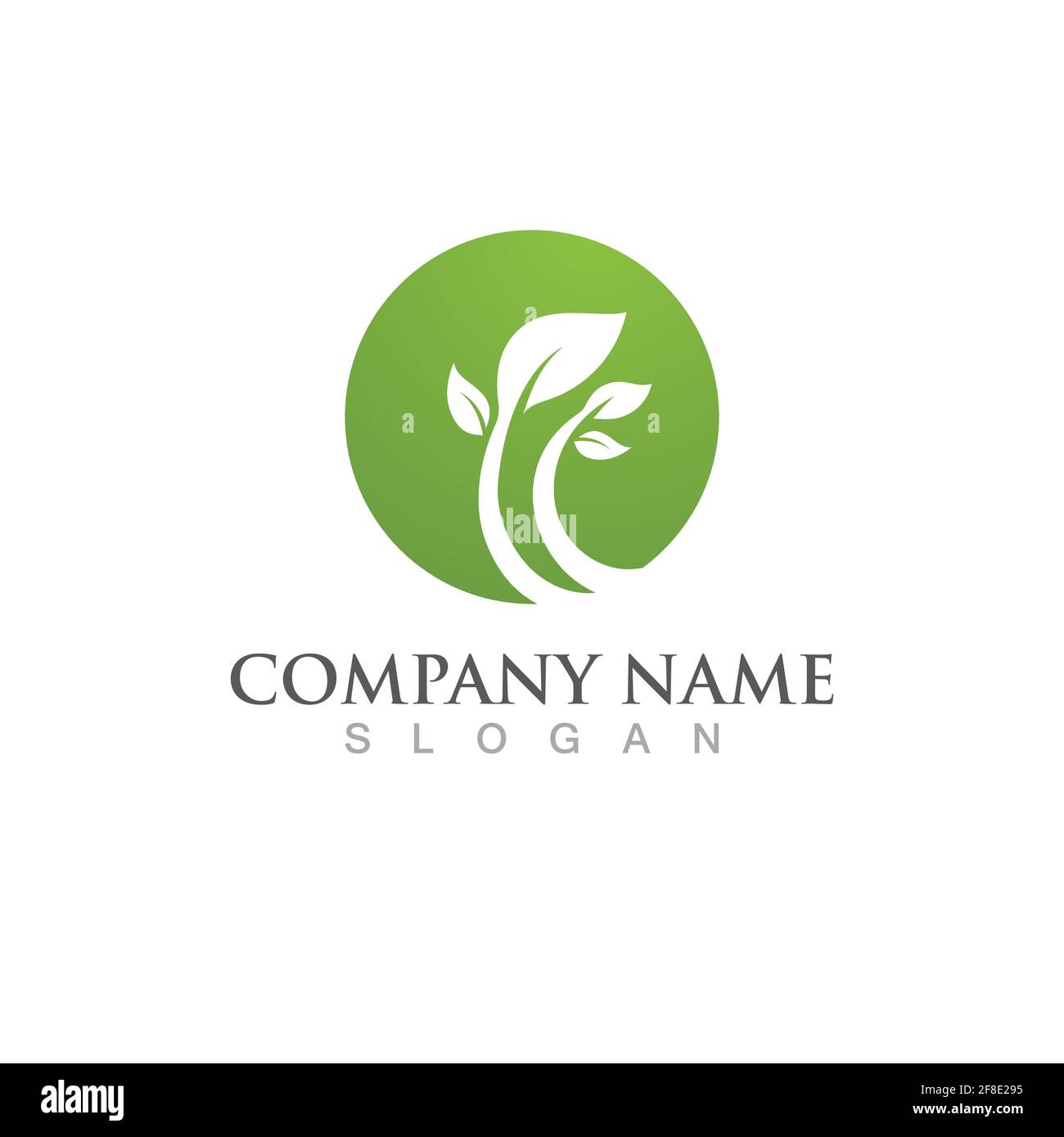 Logos of green Tree leaf ecology nature element vector Stock Vector ...