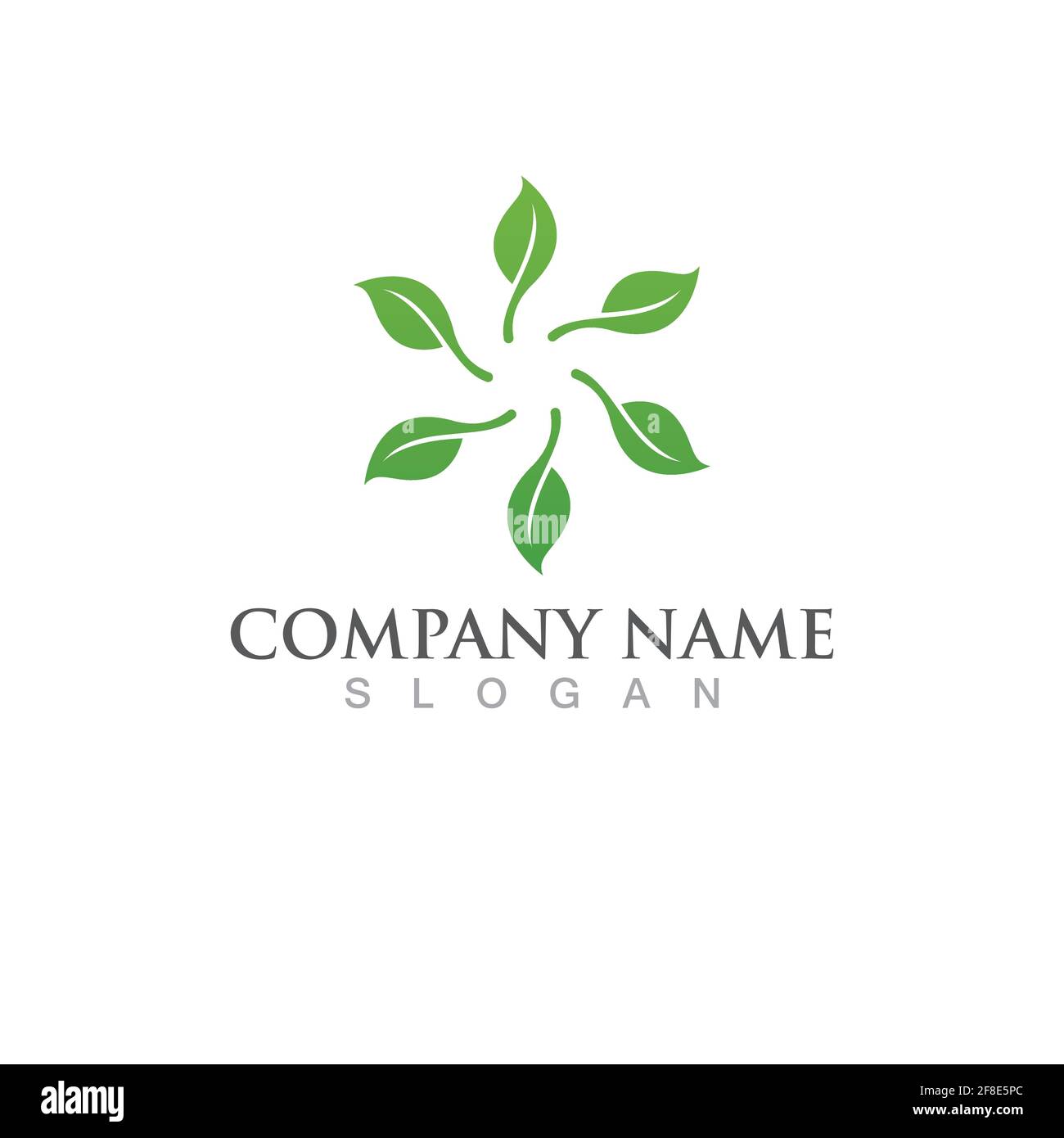Logos of green Tree leaf ecology nature element vector Stock Vector ...