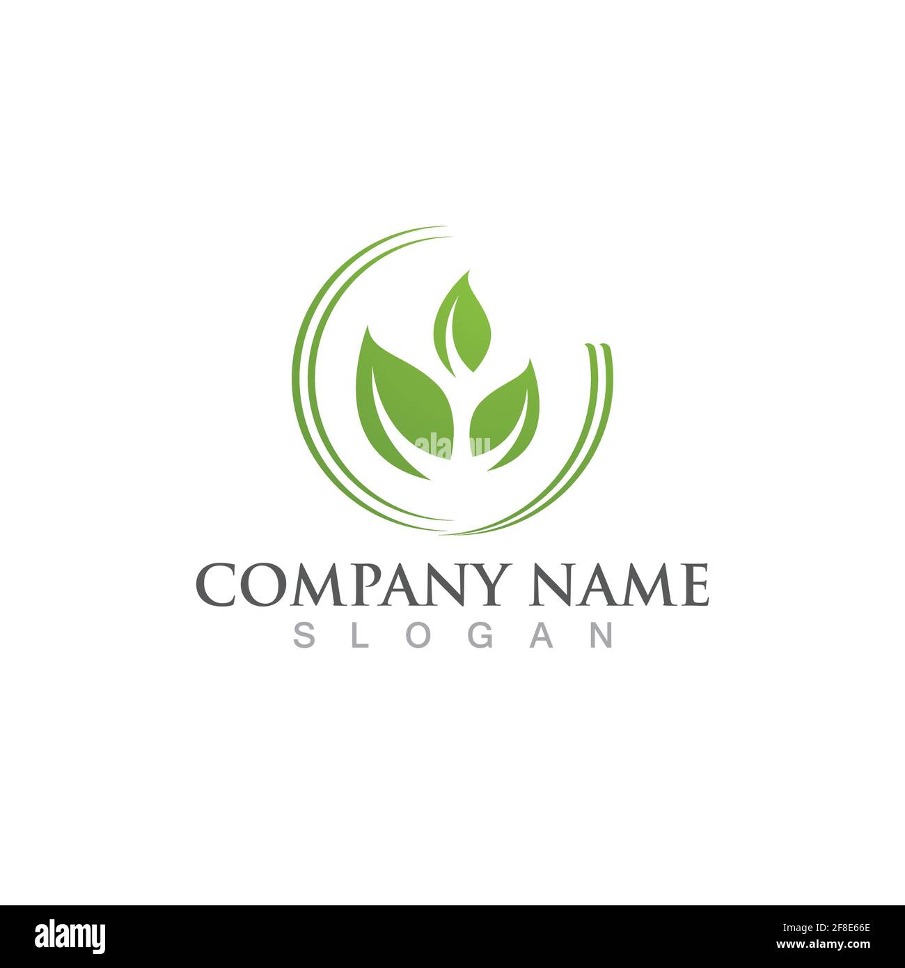green leaf ecology nature logo element vector Stock Vector Image & Art ...