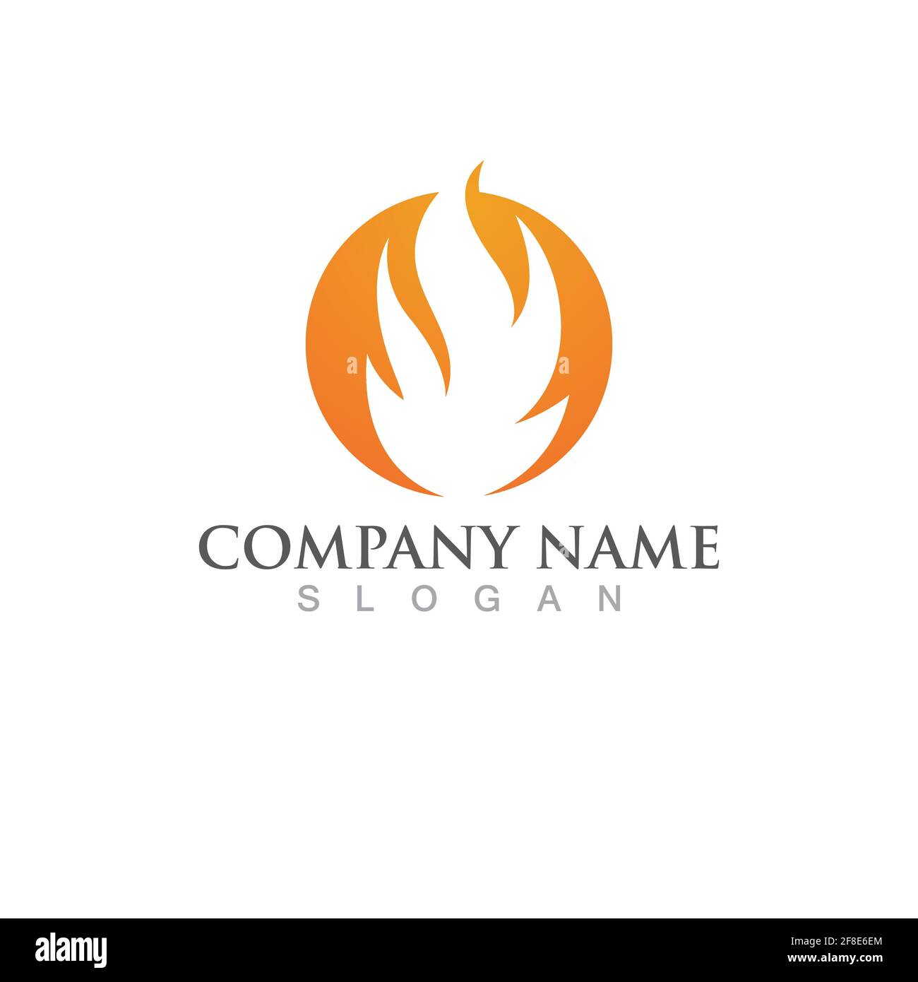 Fire vector illustration design template Stock Vector Image & Art - Alamy