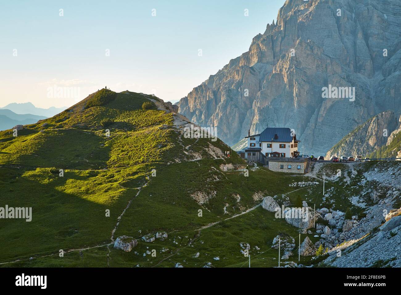 Dolomites Summer Landscape Stock Photo - Alamy