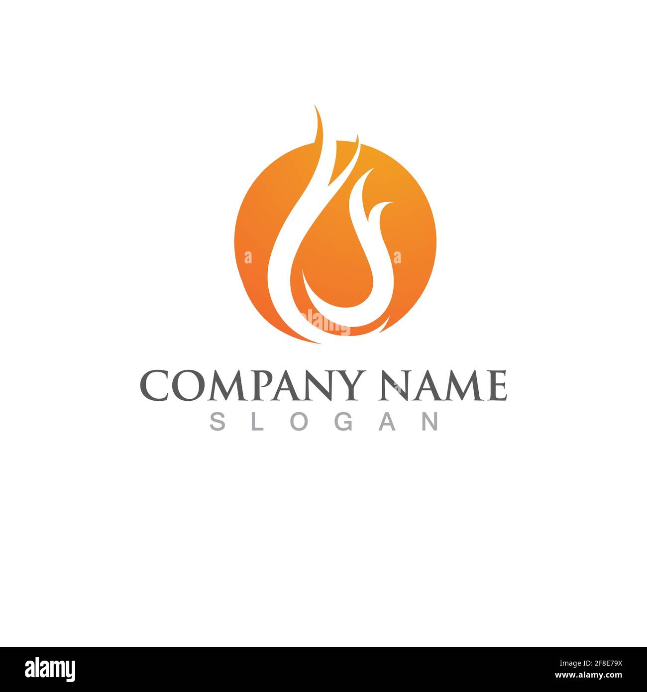 Fire vector illustration design template Stock Vector Image & Art - Alamy
