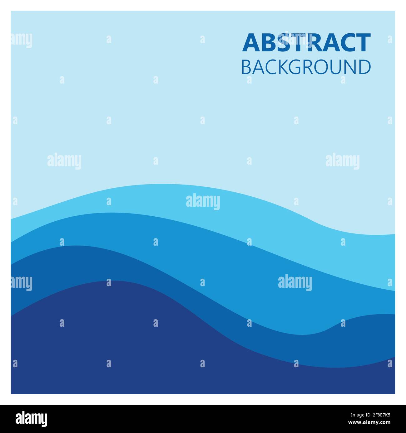 Abstract Water wave vector illustration design background Stock Vector ...