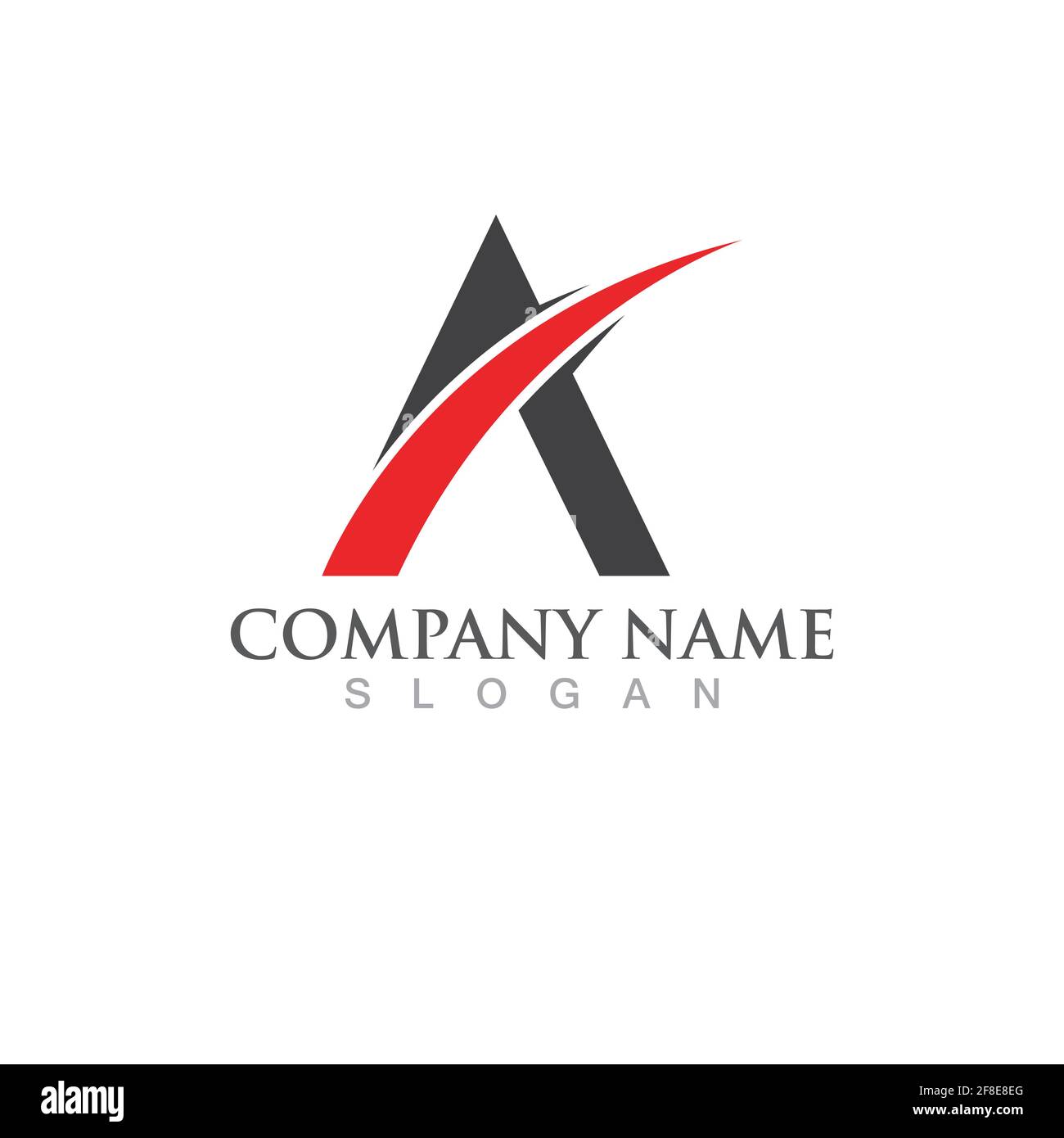 A Letter Template vector icon illustration design Stock Vector Image ...