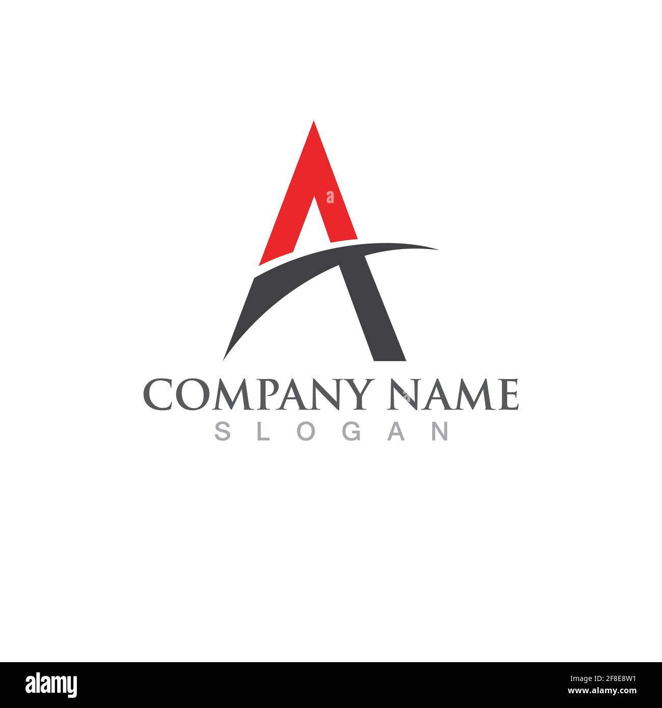 A Letter Template vector icon illustration design Stock Vector Image ...