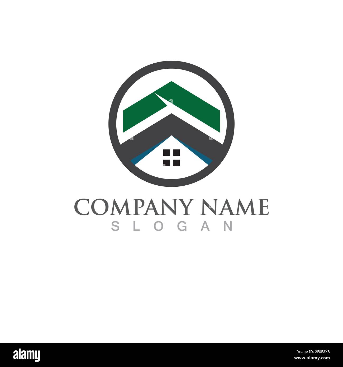 Home logo , Property and Construction Logo design Stock Vector Image ...
