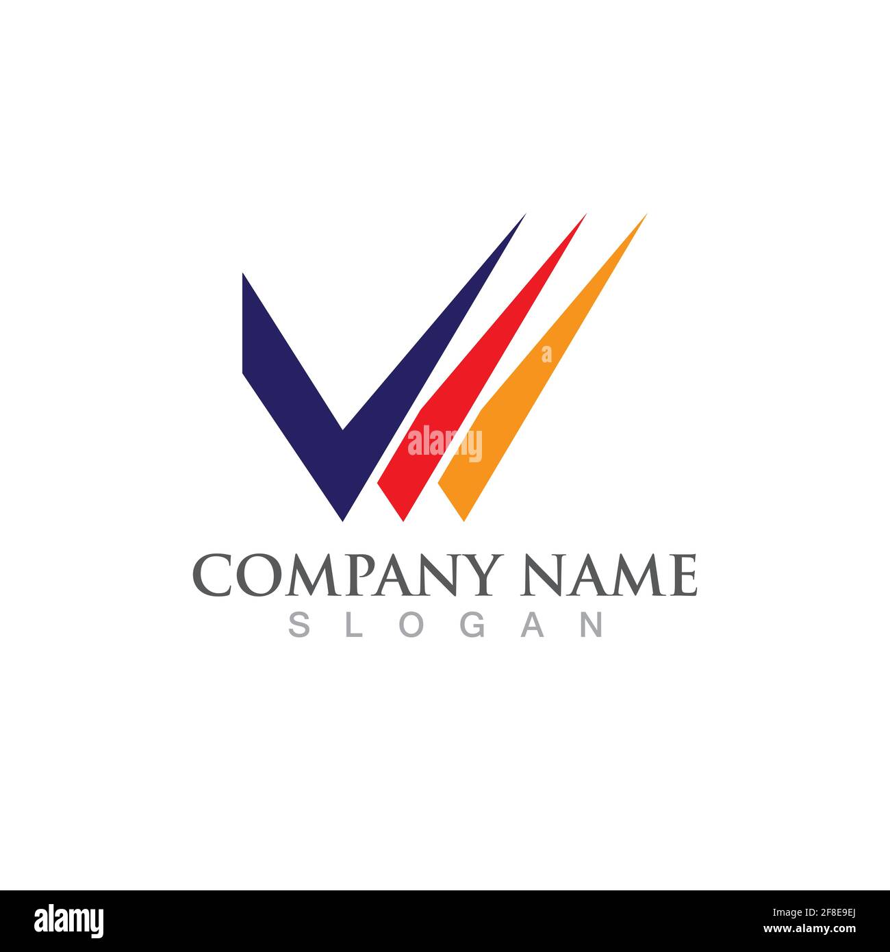 V Letter Lightning Logo Template vector icon illustration design Stock ...