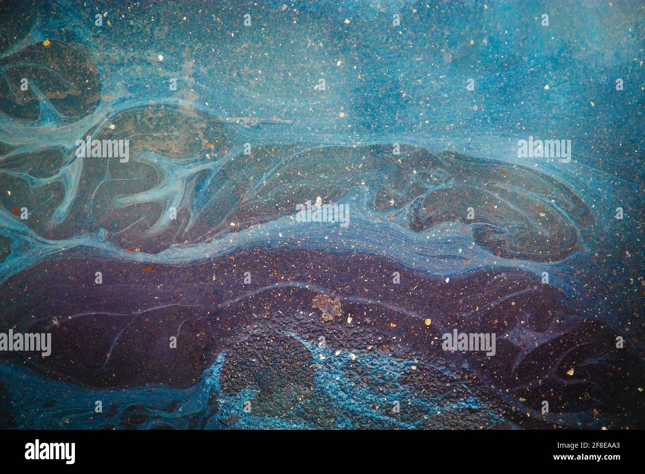 Oil Spill On Asphalt High Resolution Stock Photography and Images - Alamy