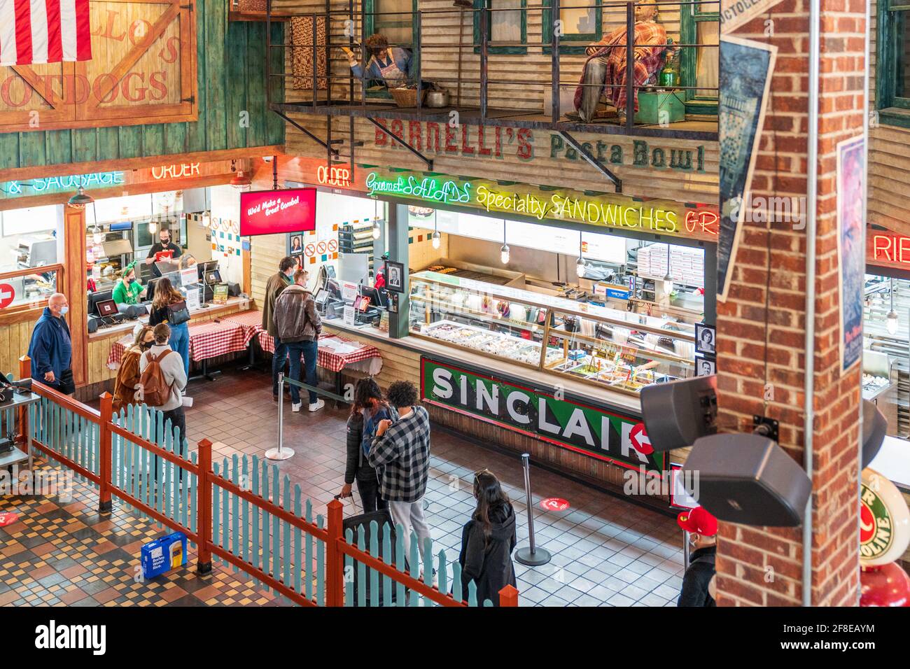 Chicago, Illinois March 13, 2021 Portillo's Restaurant Located in