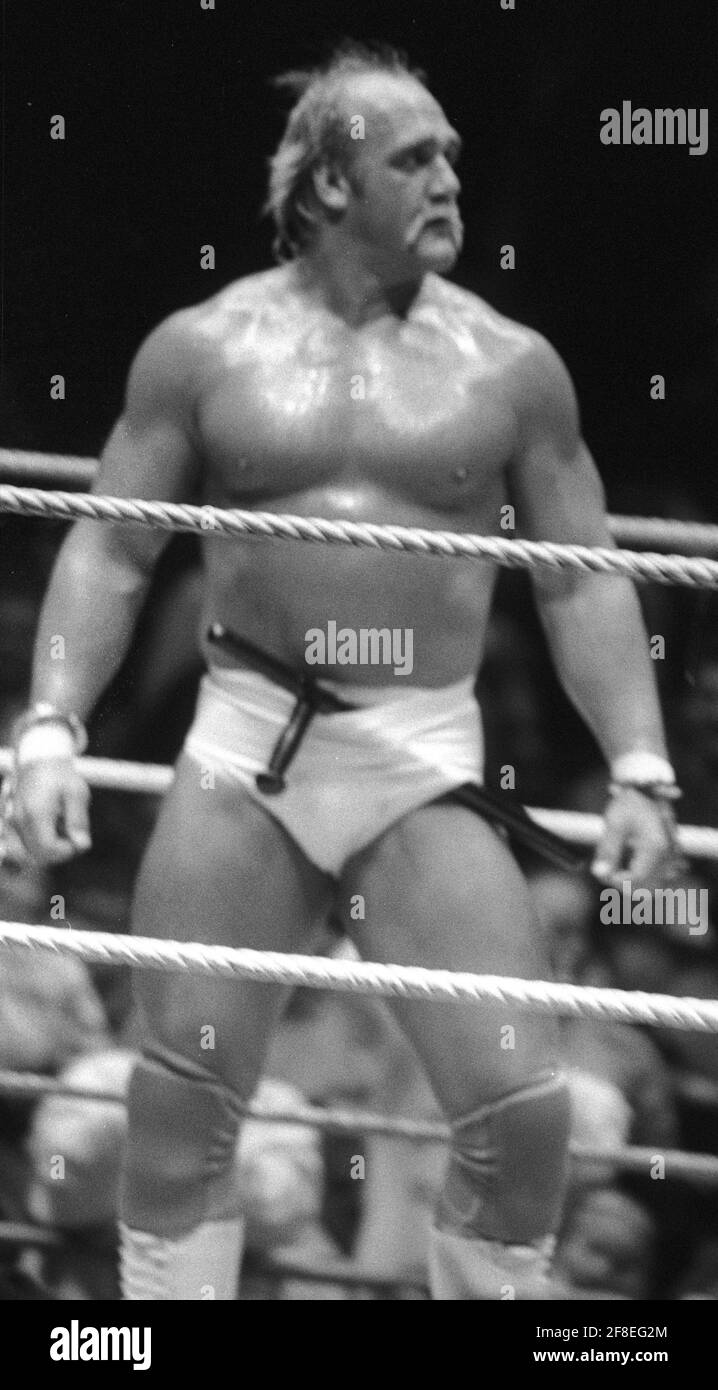 Hulk Hogan Black and White Stock Photos & Images - Alamy