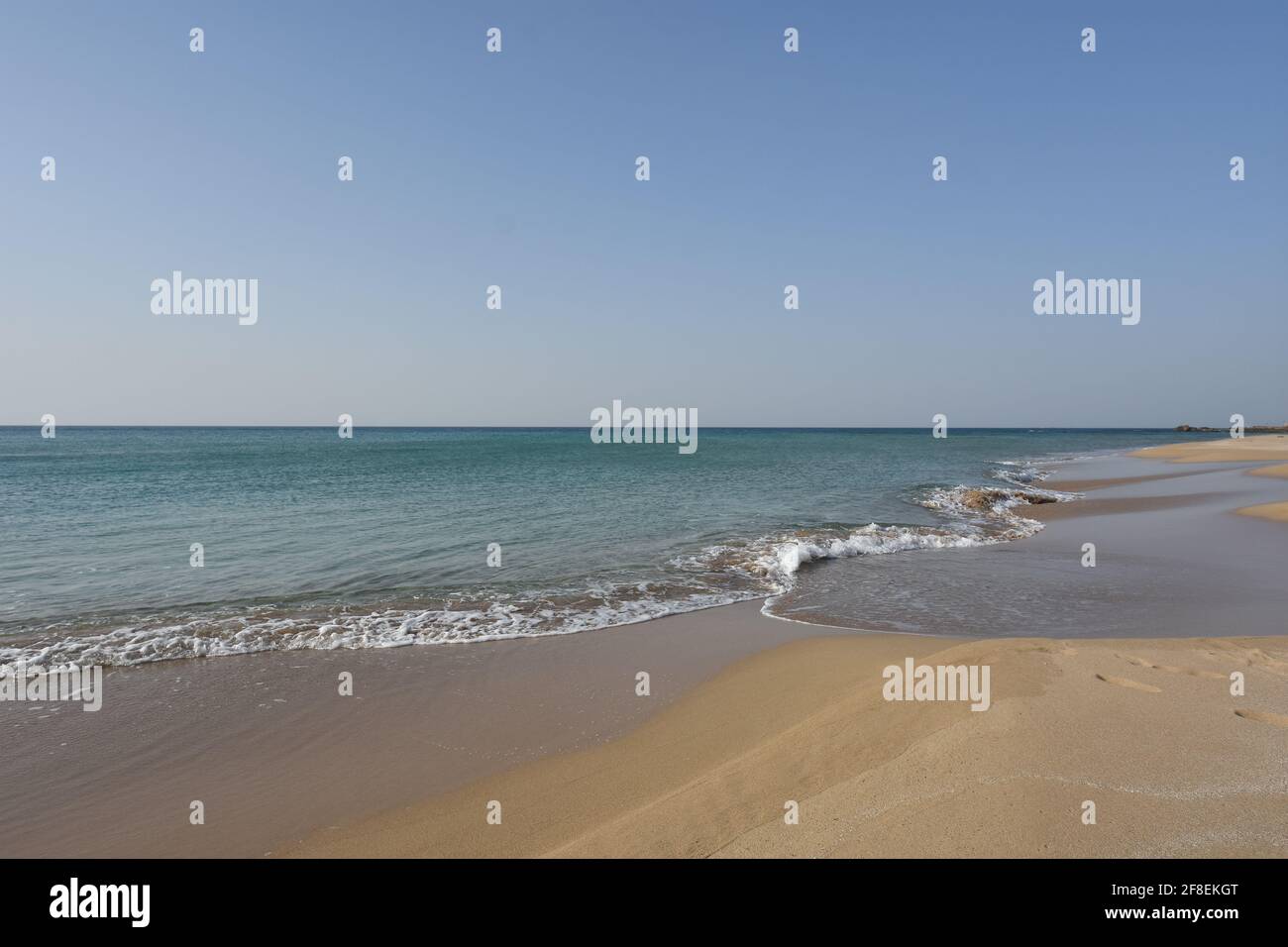 Calm empty white sand beach in a coastal resort town Stock Photo Alamy Calm empty white sand beach in a coastal resort town Stock Photo Alamy