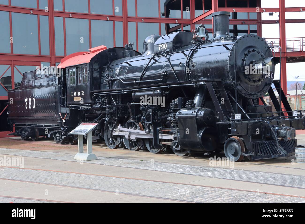 Steam Locomotive at SteamTown Scranton PA USA Stock Photo