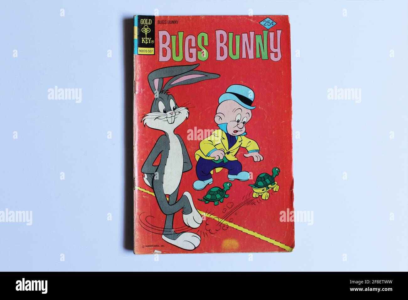 BUGS BUNNY #164 comic book. Comic book adventures of the famous Warner Bros. cartoon character Bugs Bunny by Gold Key Comics Stock Photo