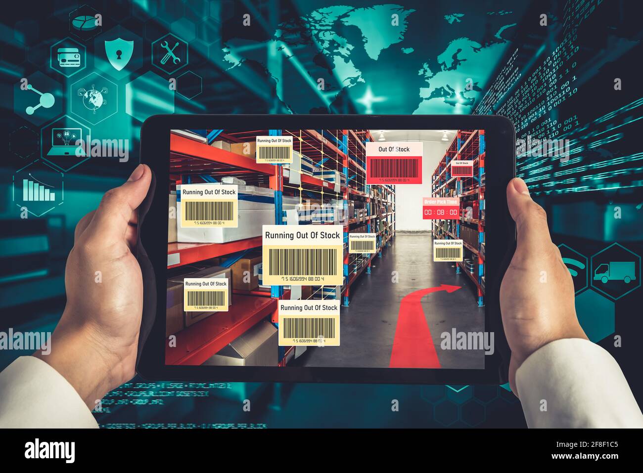 Smart warehouse management system using augmented reality technology to ...