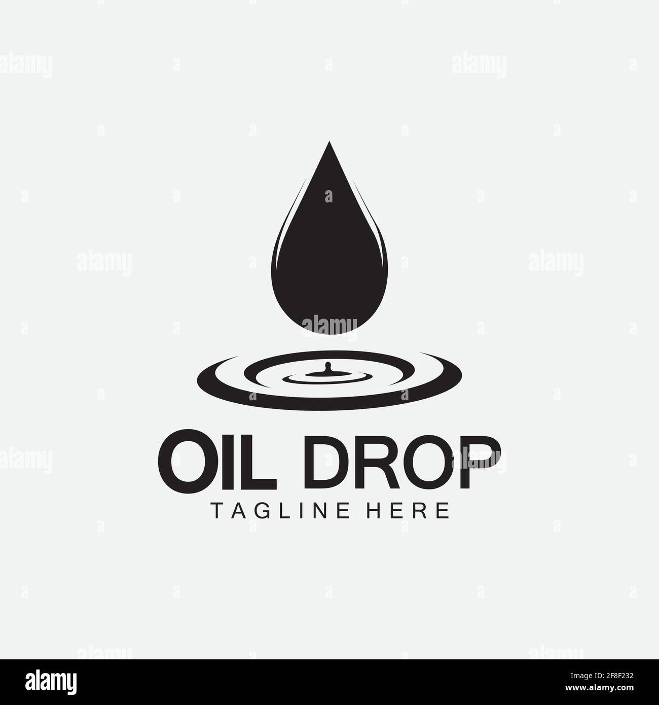 Oil drop logo vector illustration design template,design inspiration vector  template for industry company logo Stock Vector Image & Art - Alamy