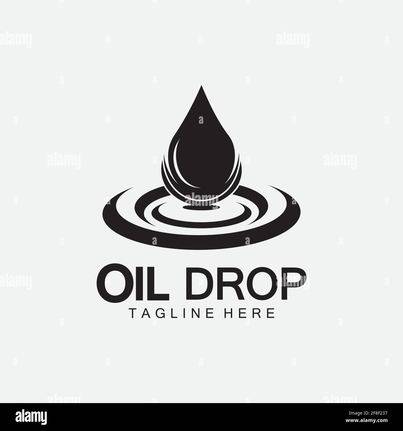 Oil drop logo vector illustration design template,design inspiration vector  template for industry company logo Stock Vector Image & Art - Alamy