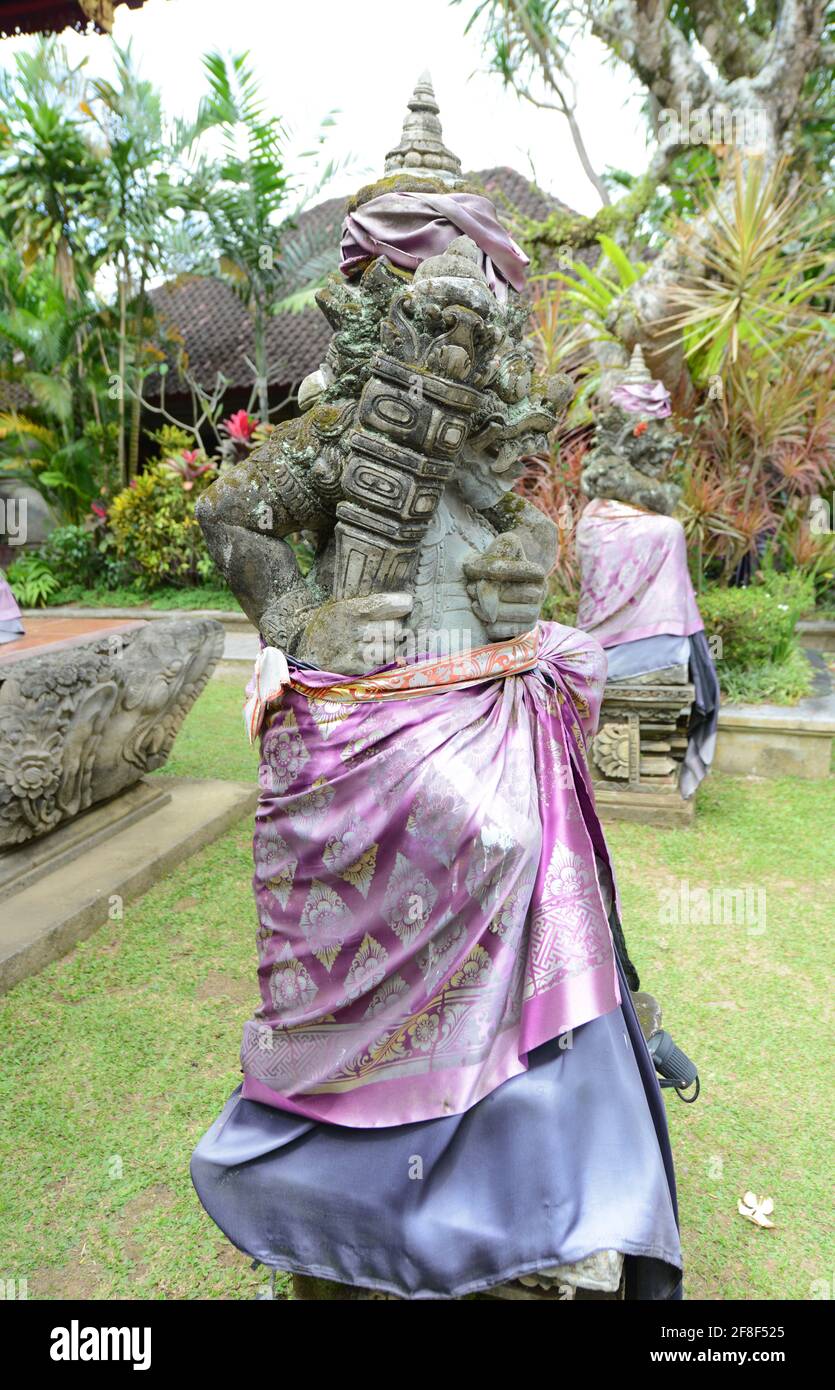 Puri Saren Agung in Ubud, Bali, Indonesia. Stock Photo