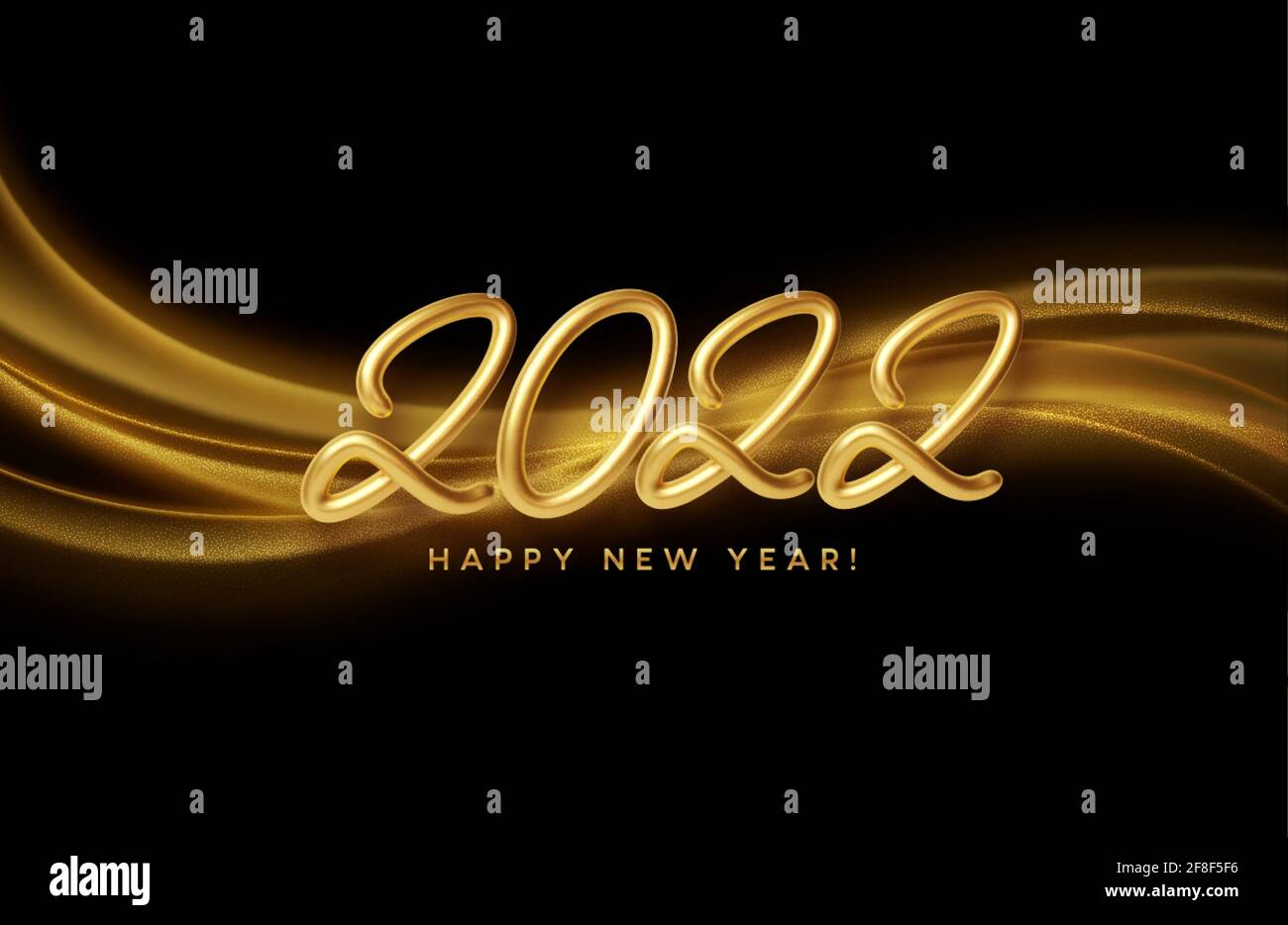 New offer text on golden Stock Vector Images - Alamy